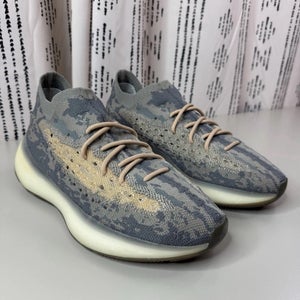 Adidas Yeezy Boost 380 MIST Shoes Mens Size 5 Gray Non Reflective FX9764