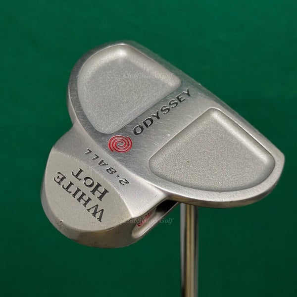 Odyssey White Hot 2-Ball Center-Shafted 35" Mallet Putter Golf Club