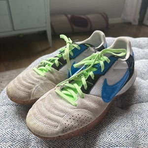 Blue Men's Size M 9.0 (W 10.0) Adult Nike Shoes (Used)