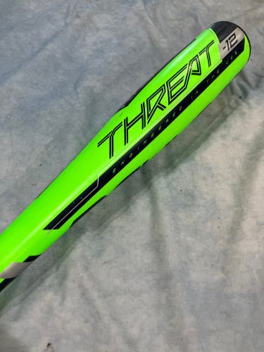 2019 Rawlings Threat Composite Bat USABat Certified (-12) Composite 15 oz 27" (Used)