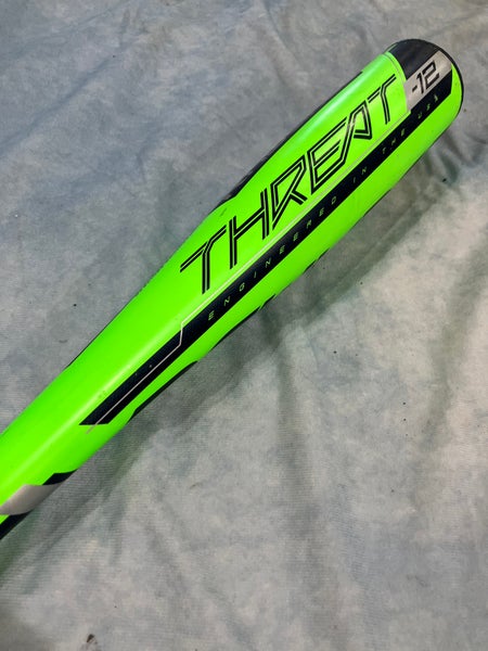 2019 Rawlings Threat Composite Bat USABat Certified (-12) Composite 15 oz 27" (Used)