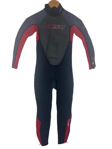 O'Neill Childs Full Wetsuit Kids Size 10 Reactor 3/2 Red