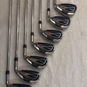 Men's King Cobra S9 Right Handed Iron Set Regular Flex Steel Shaft (Used)