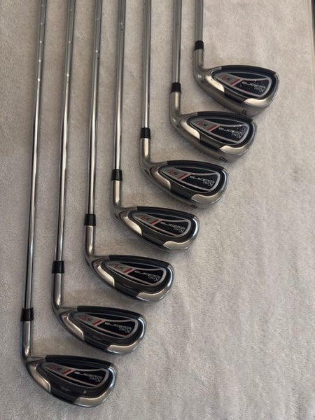 Men's King Cobra S9 Right Handed Iron Set Regular Flex Steel Shaft (Used)