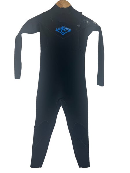 Rip Curl Childs Full Wetsuit Kids Size 10 Dawn Patrol E5 4/3 - Excellent Cond!