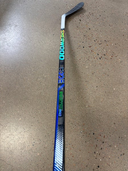 Intermediate Sher-Wood Code Encrypt Pro Hockey Stick RH | PP28 65 Flex Styles Pro Stock (Used)