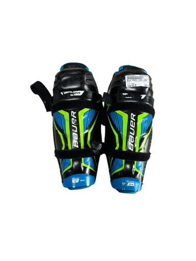 Used Bauer BAUER X SHIN GUARD Intermediate Shin Guards Black 10" 11833-S000165922