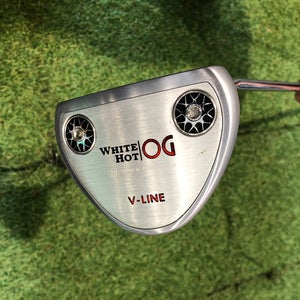 Men's Odyssey White Hot OG V-Line Mallet Putter Right Handed 35" (Used)