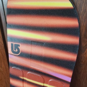 140cm BURTON LTR EASY RIDER STREAK SNOWBOARD w ADULT S-M BURTON BINDINGS *USED* CLEAN READY TO USE
