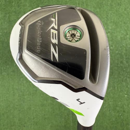 TaylorMade RBZ 4 Hybrid 22 4H Stiff Flex Right Handed 40.25”