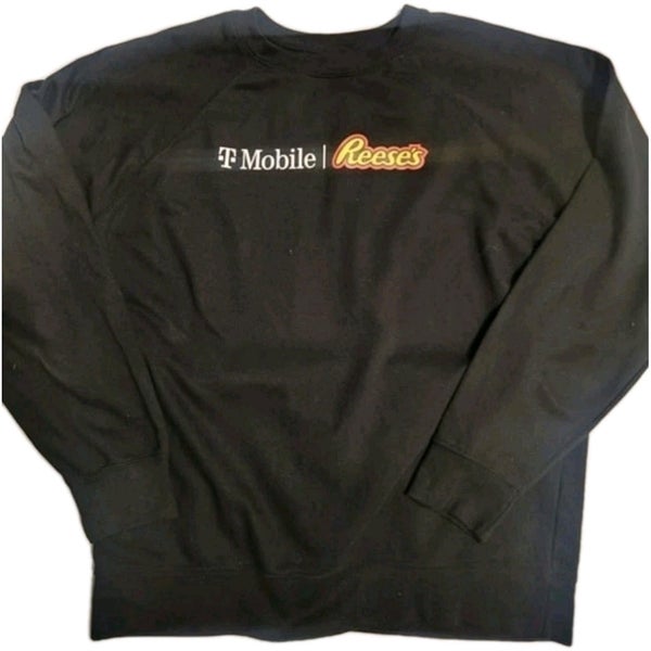 T-Mobile x Resse's Sweatshirt Men’s Large Black Pink Employee Work Uniform