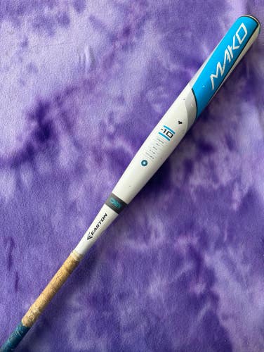 White 2016 Easton Mako Composite Bat (-10) Composite 23 oz 33" (Used)