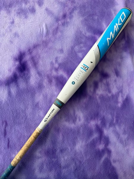White 2016 Easton Mako Composite Bat (-10) Composite 23 oz 33" (Used)