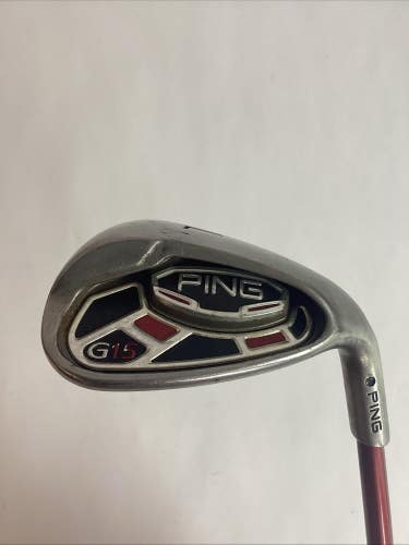 Ping G15 Black Dot LW Lob Wedge Regular Graphite Shaft