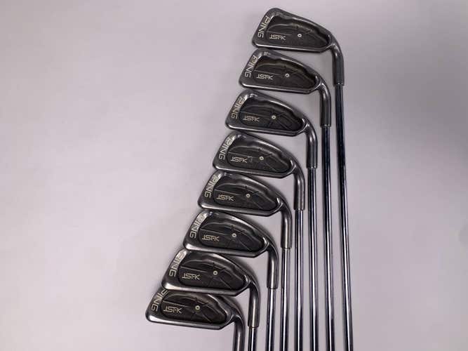 Ping ISI K Iron Set 3-PW White Dot 3* Up Cushin JZ Regular Steel Mens RH