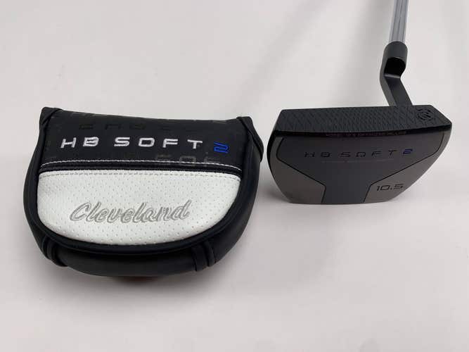 Cleveland HB Soft 2 Black 10.5P Putter 35" Mens RH HC NEW