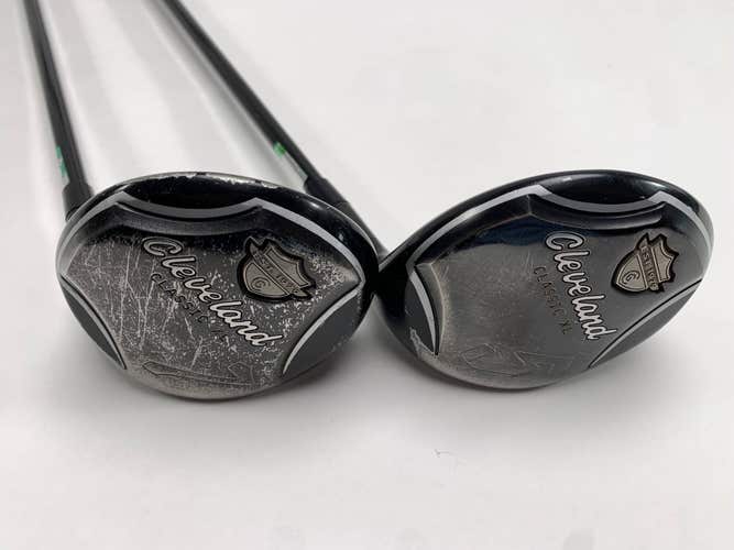 Cleveland Classic XL 5 & 7 Fairway Wood Set 18* 21* Matrix Ozik XCON-6 Mens RH