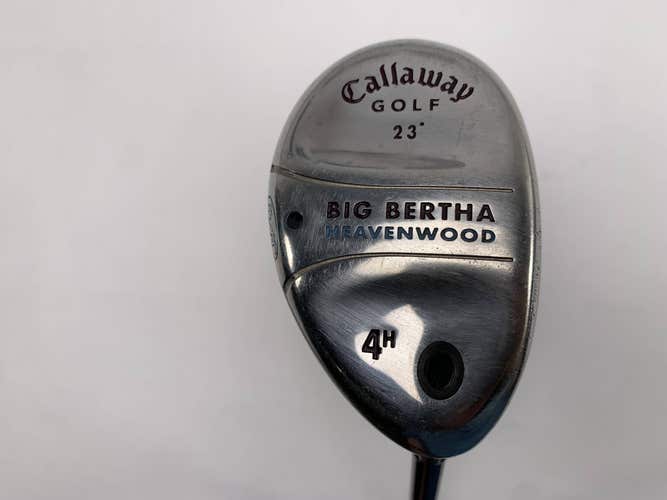 Callaway Big Bertha Heavenwood 4 Hybrid 23* Big Bertha Gems 55g Regular Mens RH