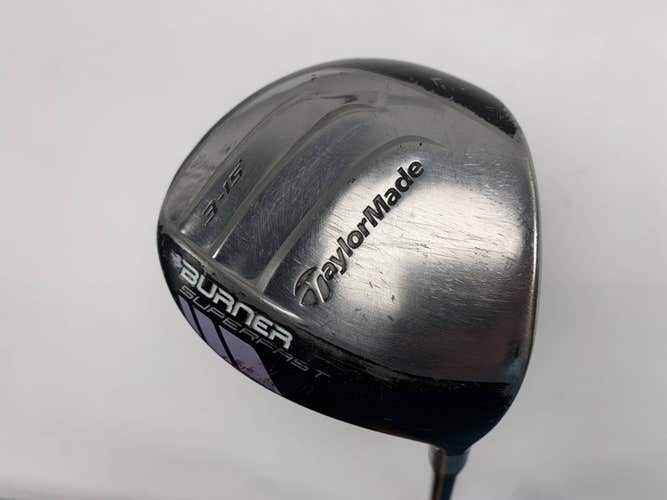 TaylorMade Burner Superfast 3 Fairway Wood 15* Matrix Ozik XCON-4.8 Ladies RH