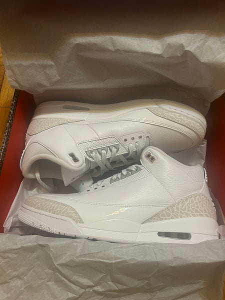 Deadstock “Pure money” Jordan retro 3 size 14