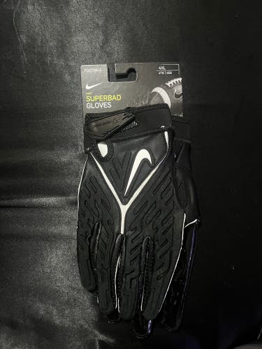 Black Adult Nike Superbad Gloves (New)