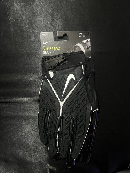 Black Adult Nike Superbad Gloves (New)