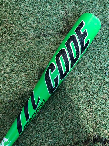 2025 Marucci Code Alloy Bat USABat Certified (-10) Alloy 17 oz 27" (Used)