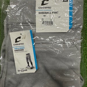 Champro Triple Crown Knicker Baseball Pants - Youth Medium  (New)