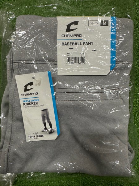 Champro Triple Crown Knicker Baseball Pants - Youth Medium  (New)