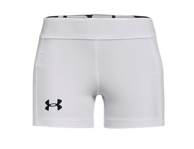 Under Armour Girls' Diamond Utility Slider Shorts - Youth Medium (New)