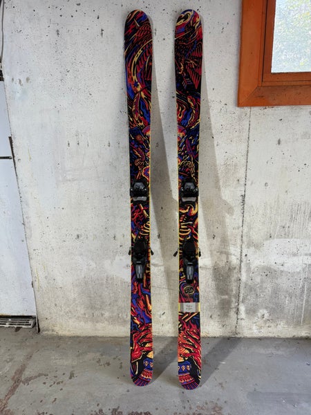 2024 J Skis Masterblaster 181 cm All Mountain Skis With Bindings Max Din 13 (New)