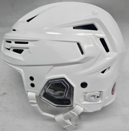 BAUER REAKT 155 PRO STOCK HOCKEY HELMET WHITE LARGE NEW (14171)