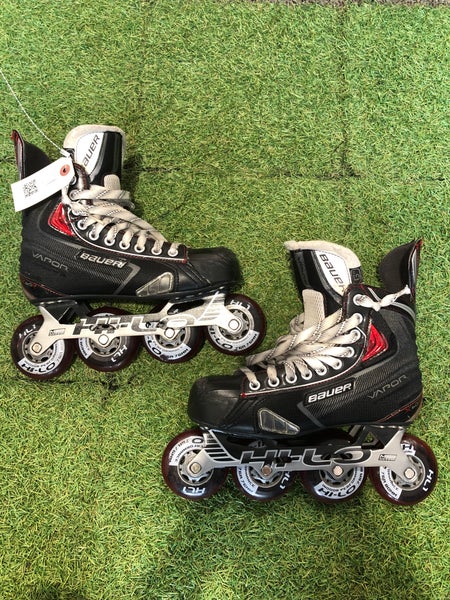 Senior Bauer Vapor X600R Inline Skates Regular Width Size 6.0 (Used)