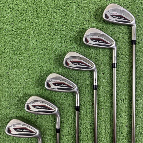 Tommy Armour 845 Max MM20 Iron Set 5-8 PW AW Recoil ESX F2 Senior -1/2 Short