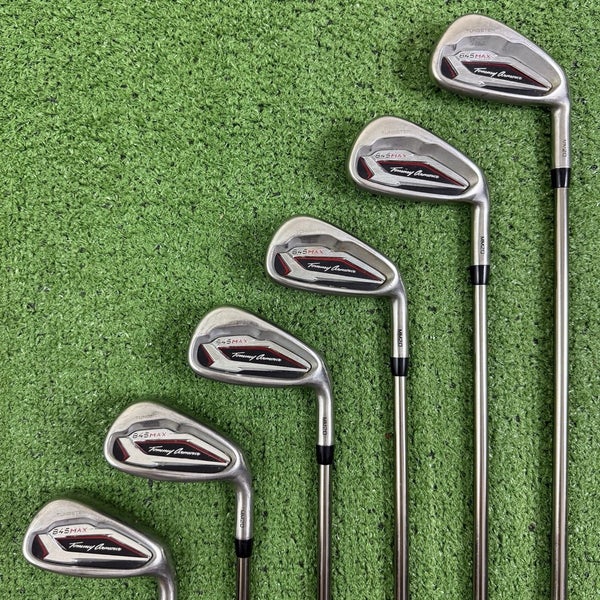 Tommy Armour 845 Max MM20 Iron Set 5-8 PW AW Recoil ESX F2 Senior -1/2 Short