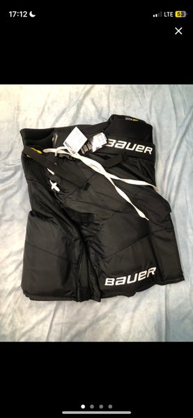 Rare Black Senior Medium Bauer Supreme 3S Pro Hockey Pants (New)
