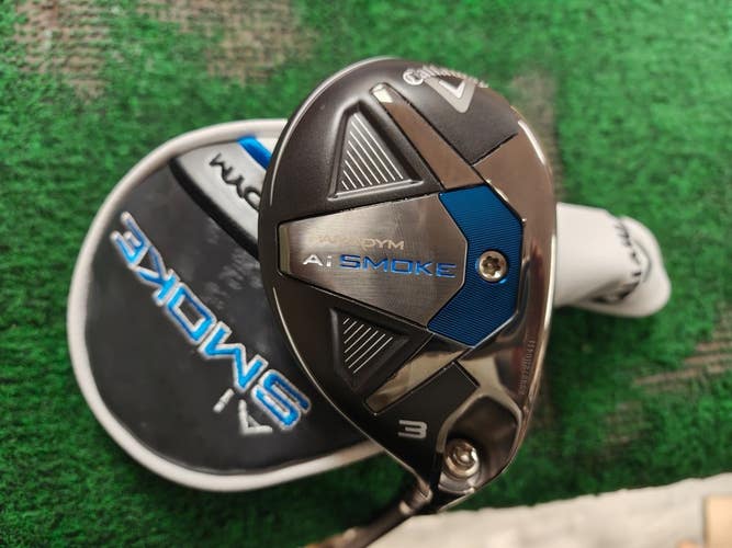 Callaway Paradyme AI Smoke 3 Hybrid 3H 18 Degree Regular Flex w Headcover NEW