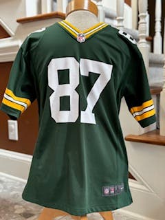 Green Bay Packers Jordy Nelson #87 Kids Large Unisex Nike Jersey (Used - Excellent Condition)