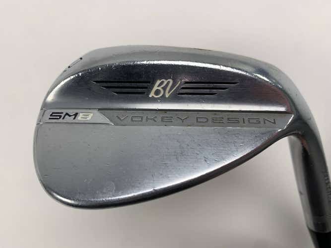 Titleist Vokey SM9 Tour Chrome Lob Wedge LW 60* 8 Bounce M-Grind Wedge RH