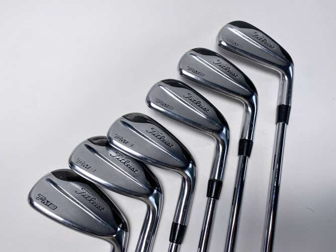 Titleist 718 T-MB Iron Set 5-PW True Temper AMT Red S300 Stiff Steel Mens RH