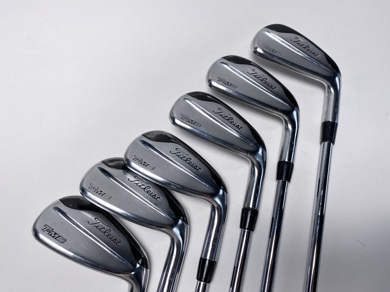 Titleist 718 T-MB Iron Set 5-PW True Temper AMT Red S300 Stiff Steel Mens RH
