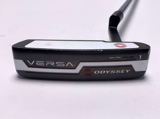 Odyssey Versa 1 Black White Black Putter 34" Mens RH