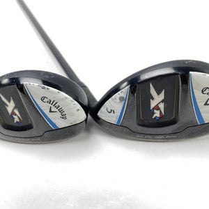 Callaway XR 4 & 5 Hybrid Set 24* 27* Bassara 50x5ct 50g Ladies RH