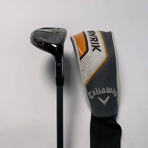 Callaway Mavrik Max 4 Hybrid 21* Project X Catalyst 5.5 65g Regular RH HC