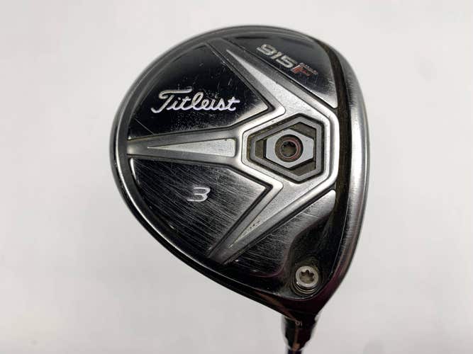 Titleist 915 F 3 Fairway Wood 15* Diamana S+72x5ct 72g Regular RH Midsize Grip
