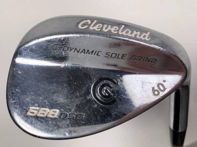 Cleveland 588 DSG Wedge 60* True Temper Dynamic Gold Wedge Steel Mens RH