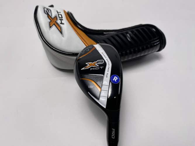Callaway X2 Hot Pro 2 Hybrid 18* Aldila Tour ATX 3.8 Regular Graphite Mens RH HC