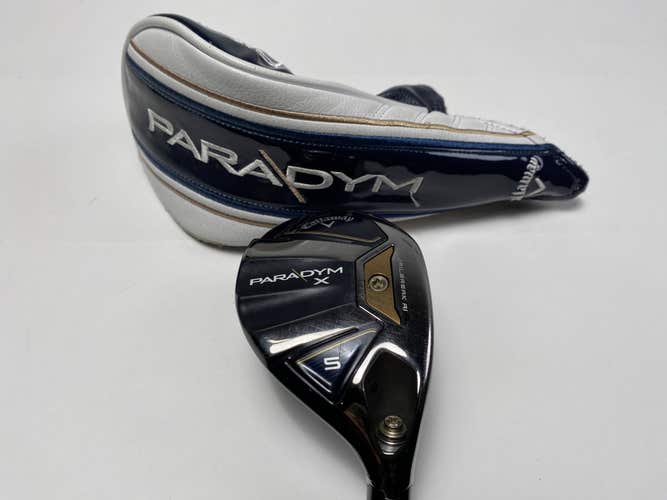 Callaway Paradym X 5 Hybrid 24* Aldila Ascent 50g Senior Graphite Mens RH HC