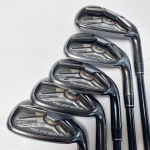 TaylorMade Burner 2.0 Iron Set 7-PW+GW SuperFast 65g Regular Graphite Mens RH