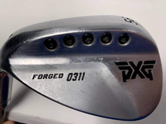 PXG 0311 Forged Chrome Wedge 56* 10 Fitter SteelFiber i95 Regular Graphite LH